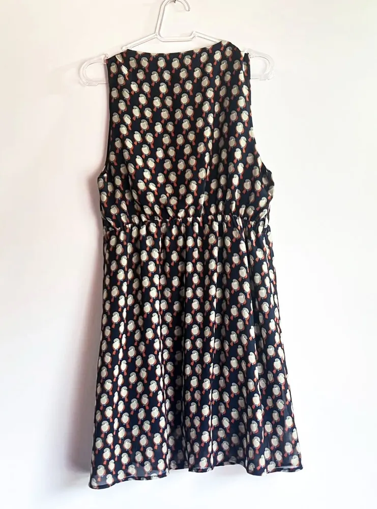 Vestido Lab Passarinhos Azul Marinho - P