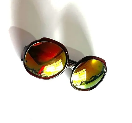 Óculos de Sol Oversized Retrô Espelhado