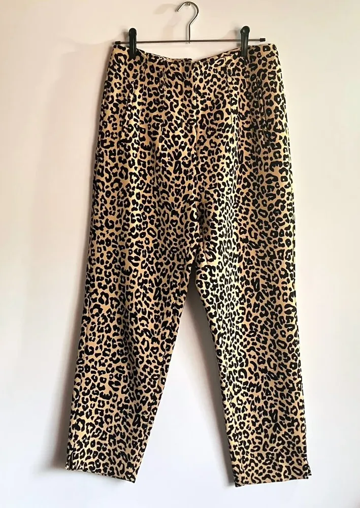 Calça Cenoura Animal Print AK Riachuelo - 42