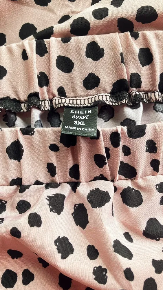 Saia Midi Assimétrica Ruffle Animal Print - 3XL