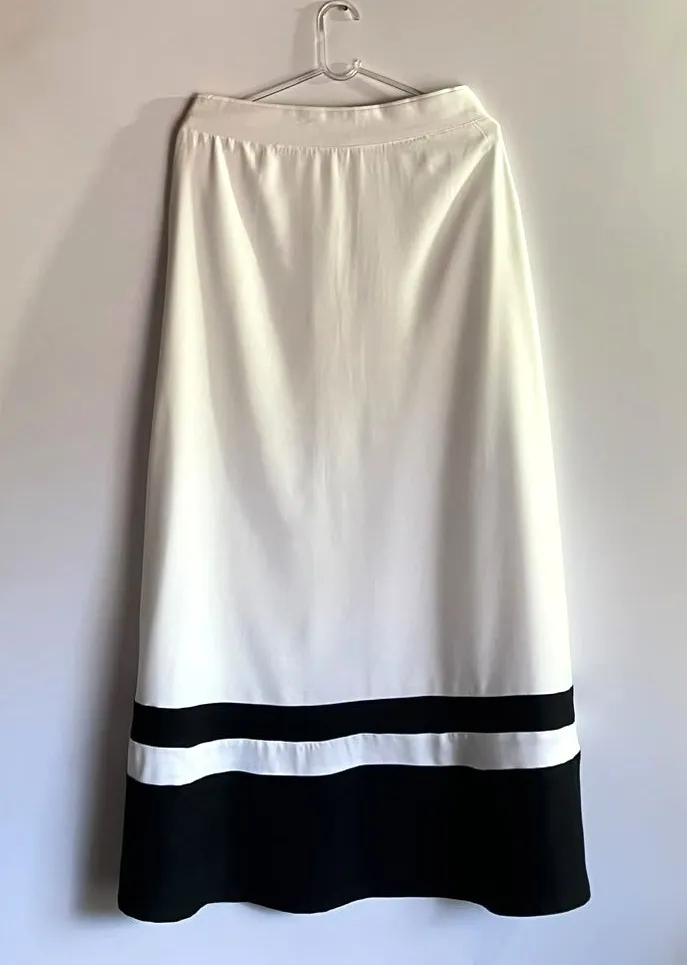 Saia Midi Bicolor Maria Costa - G
