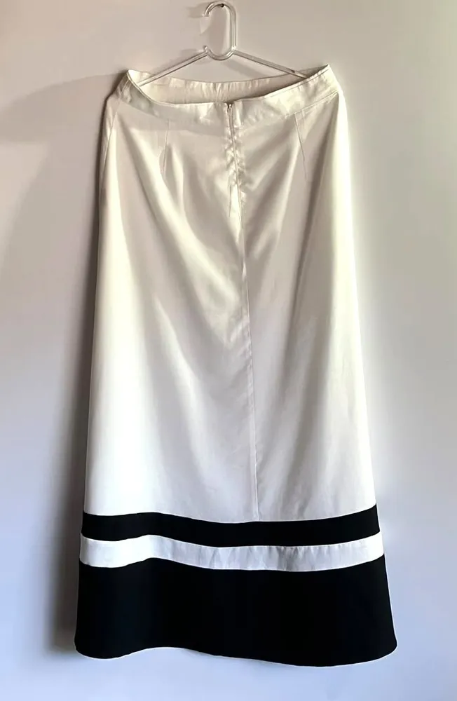 Saia Midi Bicolor Maria Costa - G