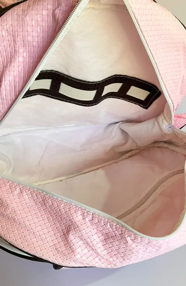 Bolsa Maternidade Rosa/Marrom Urso - Estado de Nova