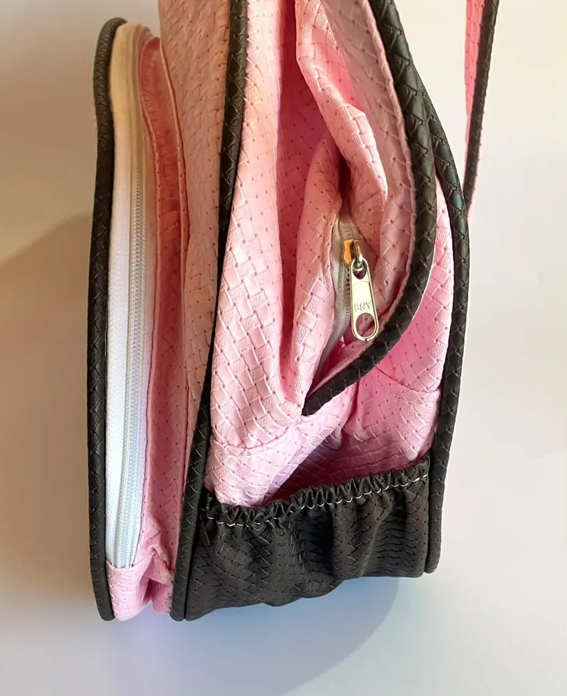 Bolsa Maternidade Rosa/Marrom Urso - Estado de Nova