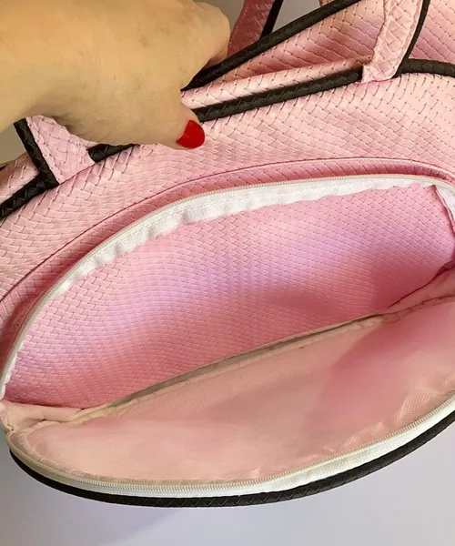 Bolsa Maternidade Rosa/Marrom Urso - Estado de Nova