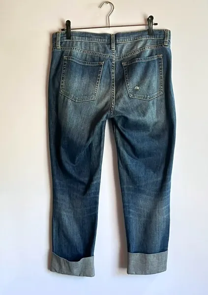 Calça Jeans Gap Feminina Straight Crop - Veste 38/40