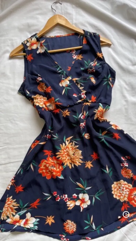 vestido rodadinho floral