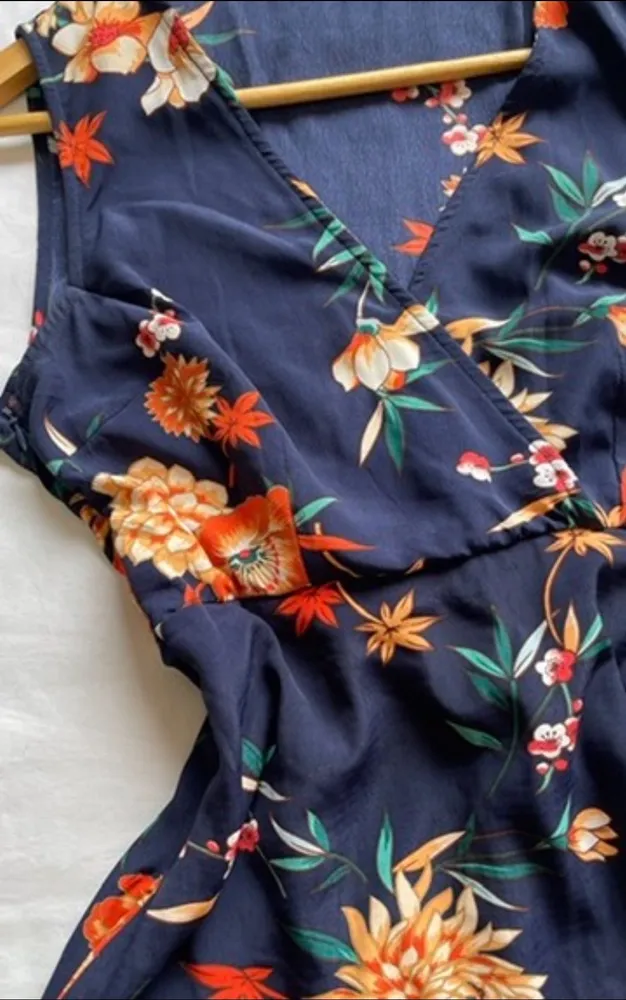 vestido rodadinho floral