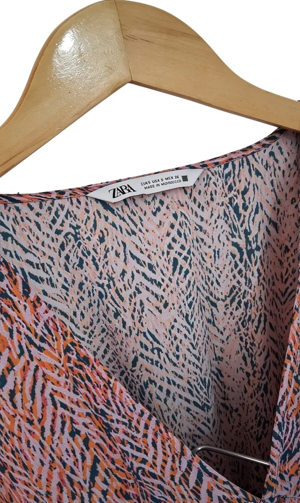 Vestido Zara Estampado
