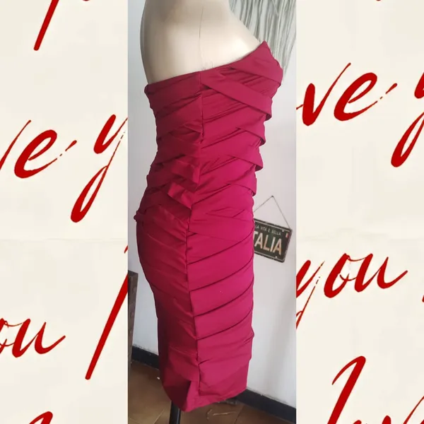 vestido vermelho
