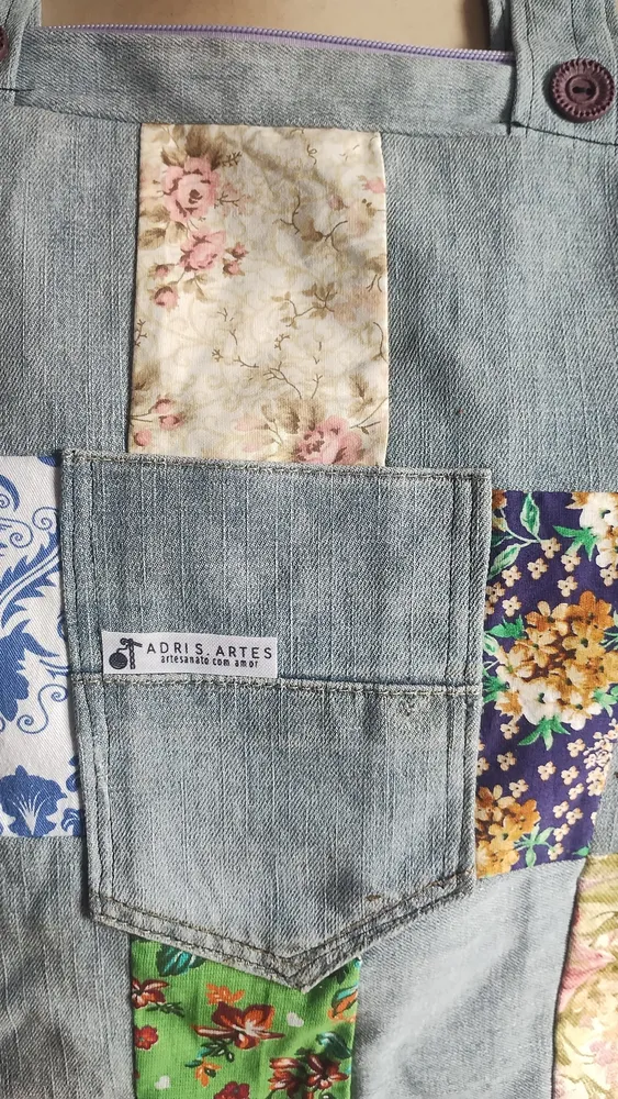 bolsa jeans chiqué