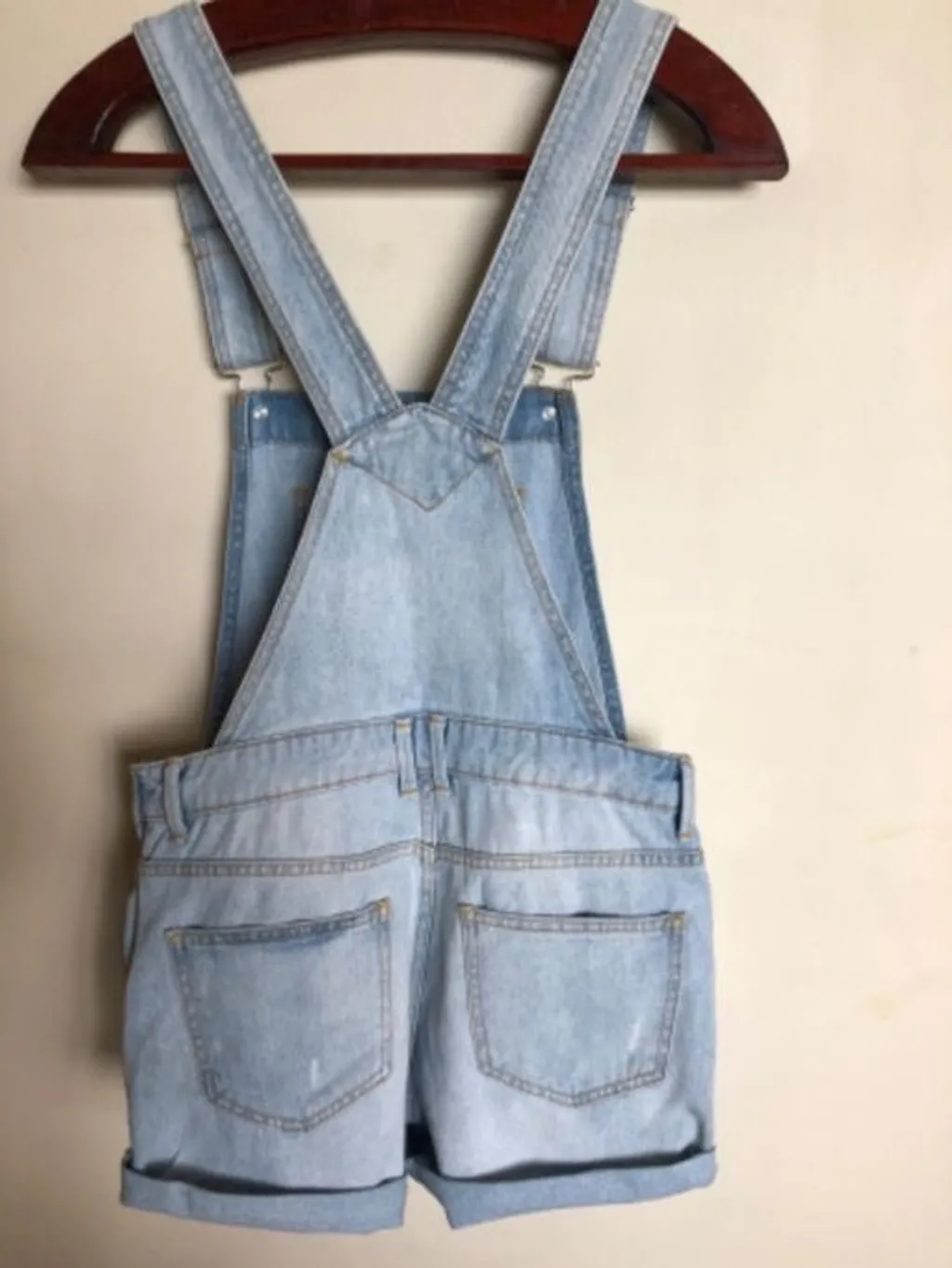 jardineira jeans Forever21