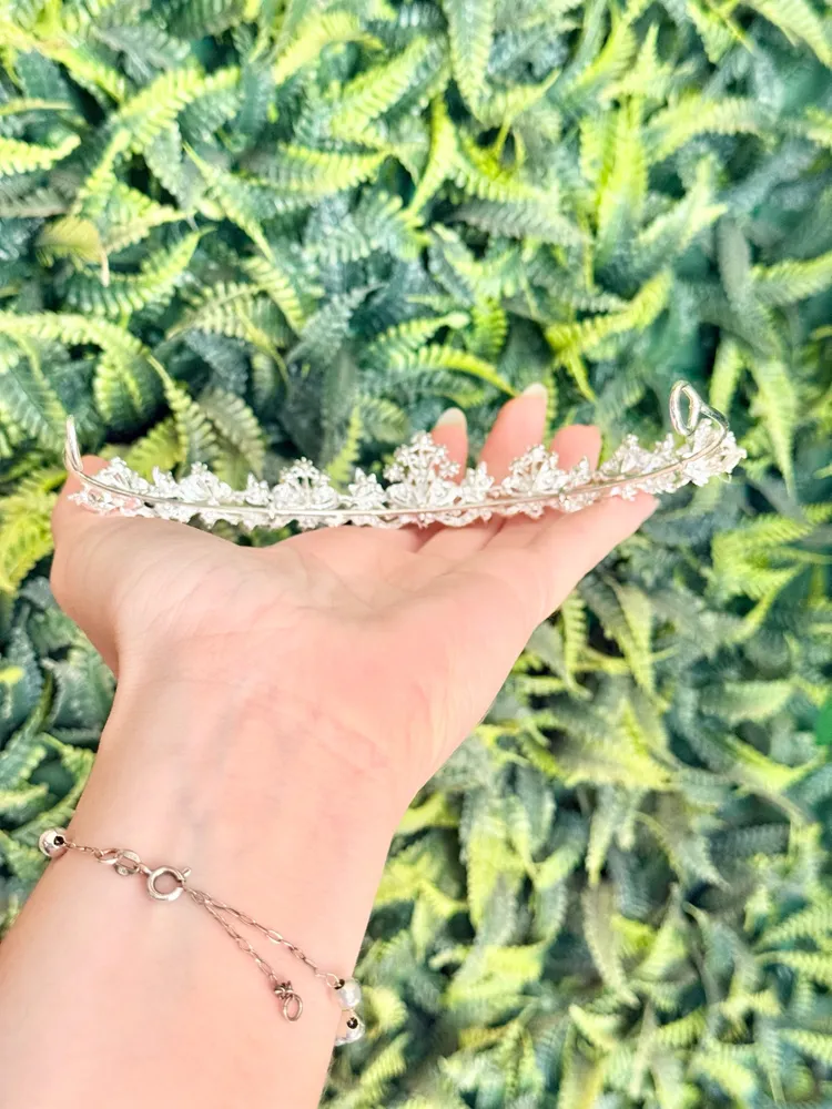 coroa delicada para noivas