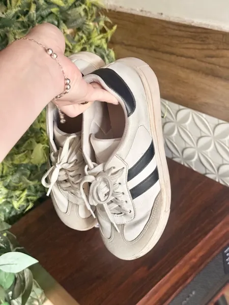 tênis branco feminino da marca prego número 35/36 retrô