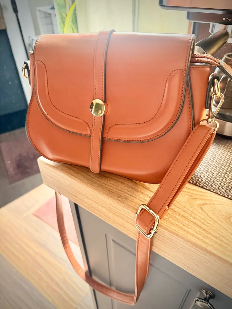 bolsa feminina tiracolo marrom