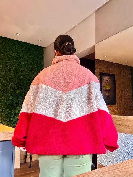 blusa fleece yessica city c&a gg