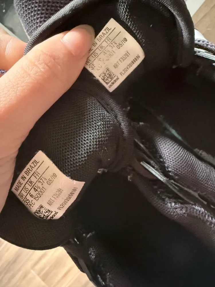tênis adidas preto 35