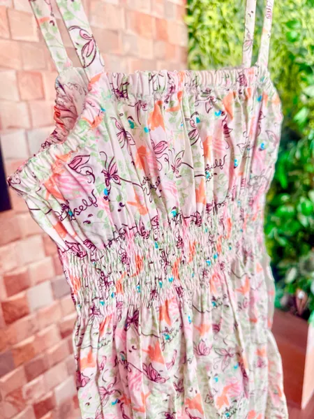 vestido infantil disney fairies tinkerbell estampado 12