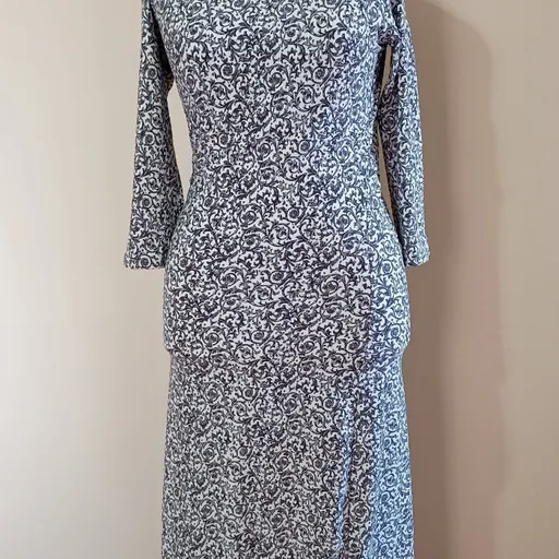 vestido midi le lis Blanc