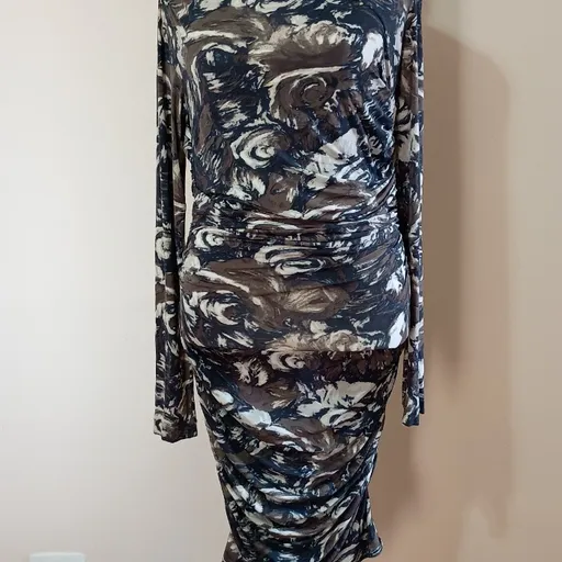 vestido midi fit