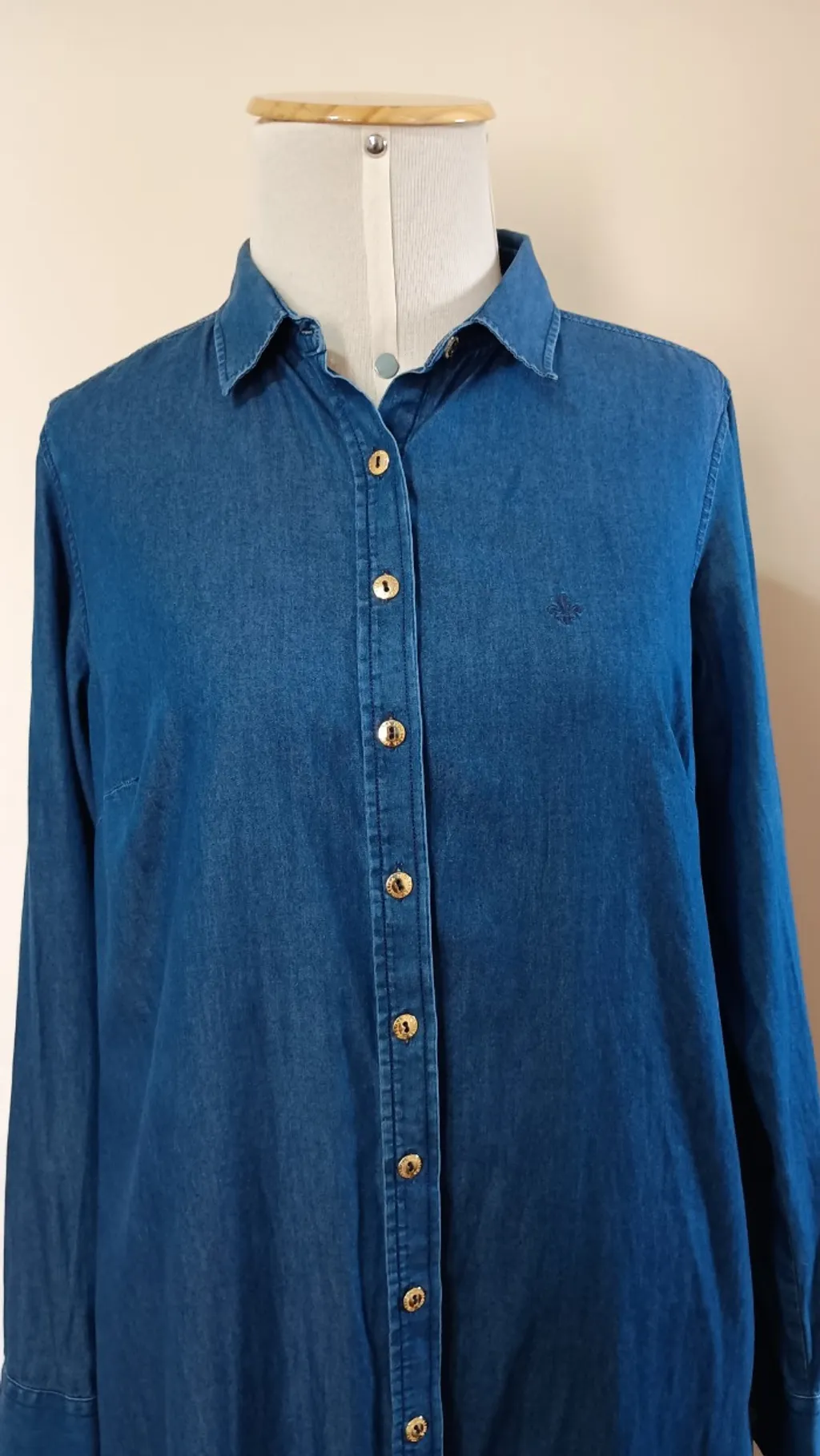 chemise estilo jeans Dudalina