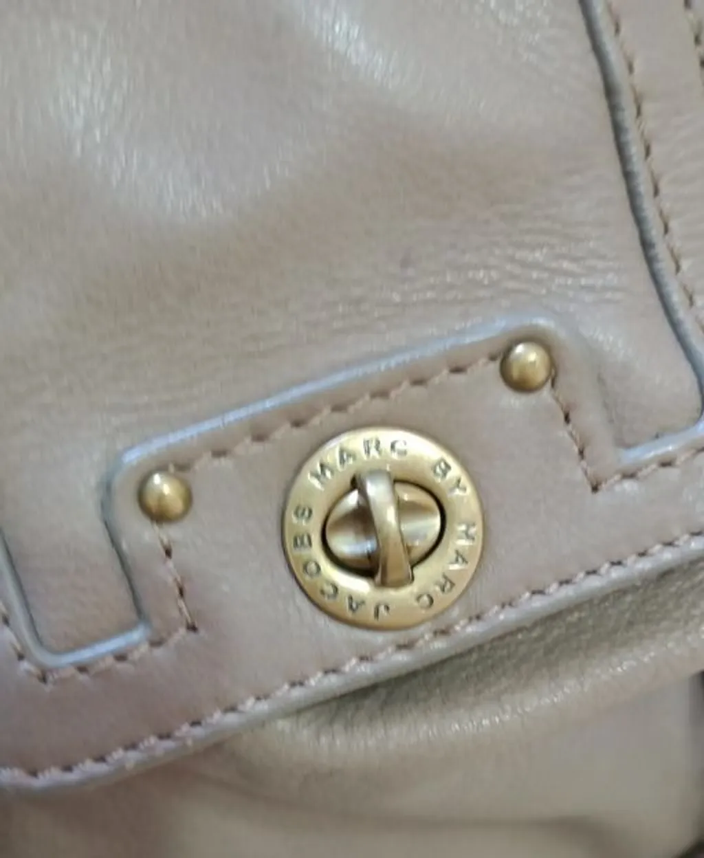bolsa em couro Marc Jacobs