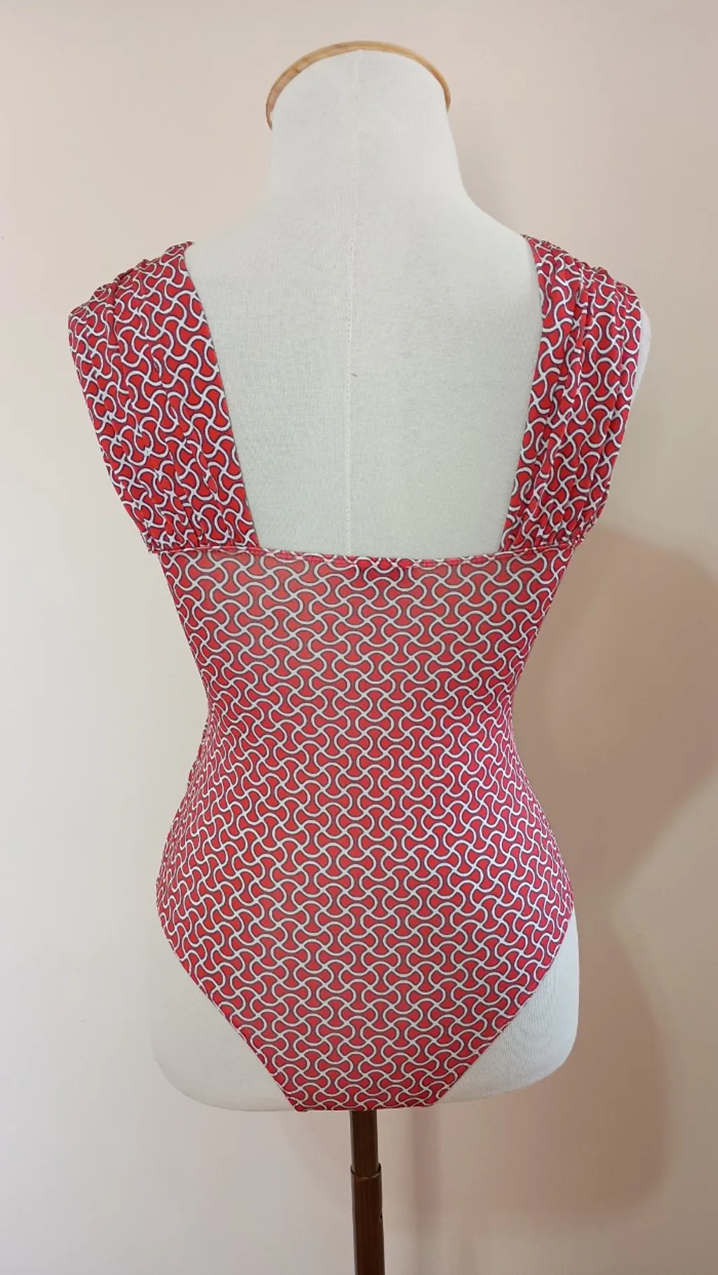 body drapeado le lis Blanc