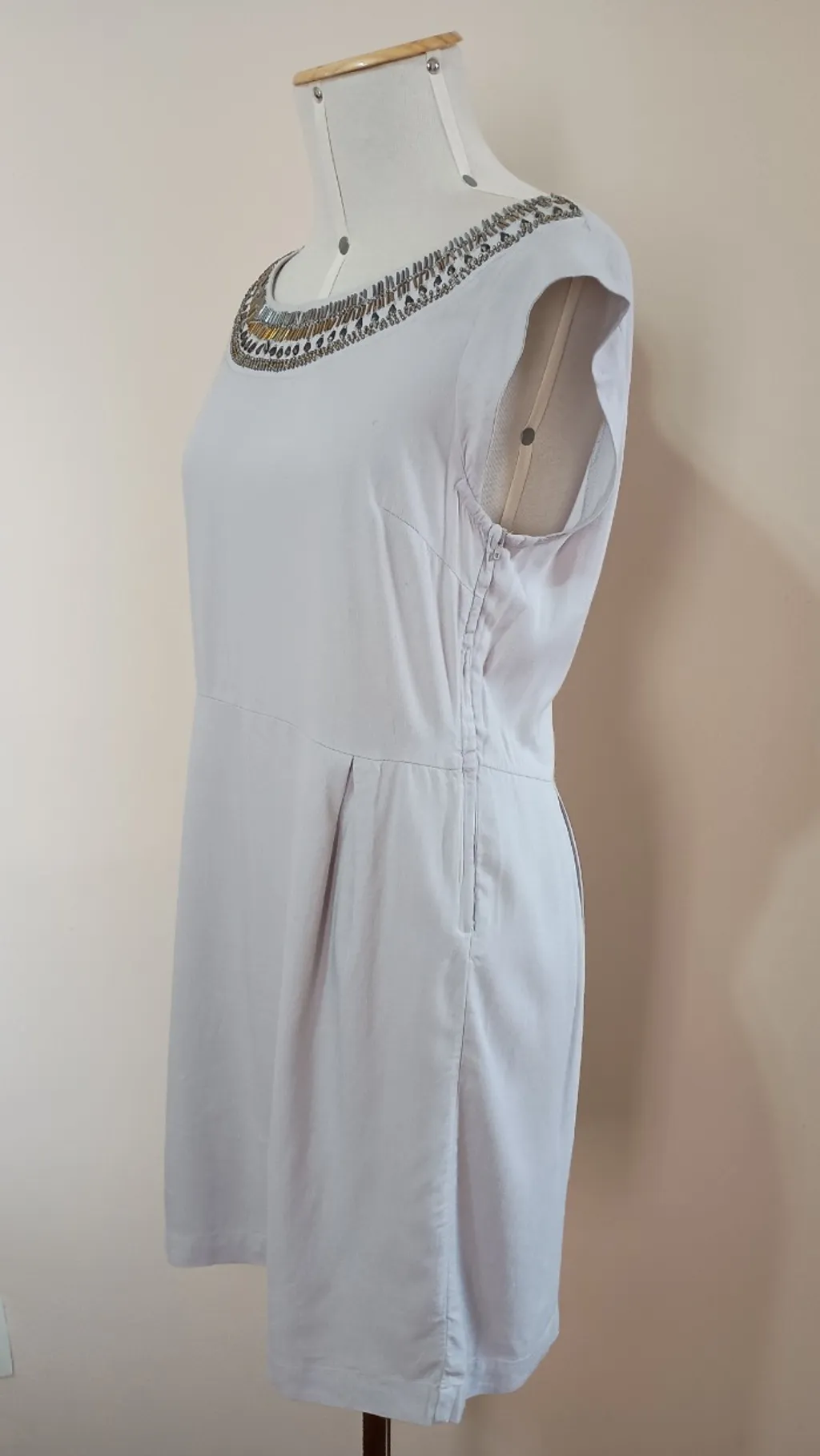 vestido bordado Hering