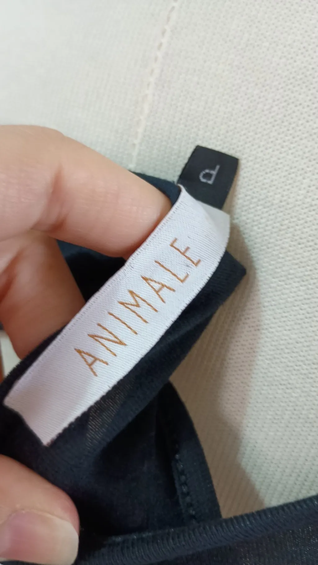 vestido preto longo Animale