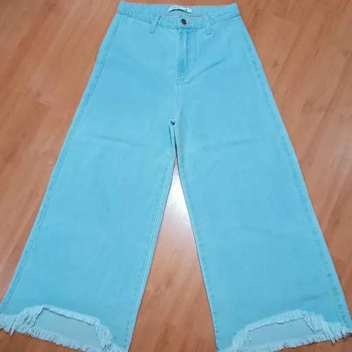 calça jeans pantalona