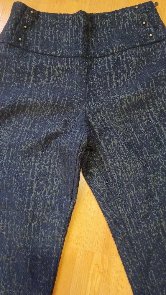 calça de lã Huis Clos