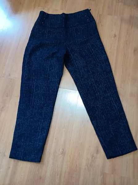 calça de lã Huis Clos