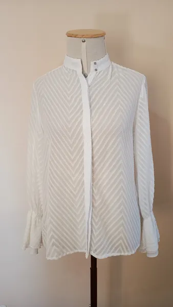 camisa branca manga longa mixed
