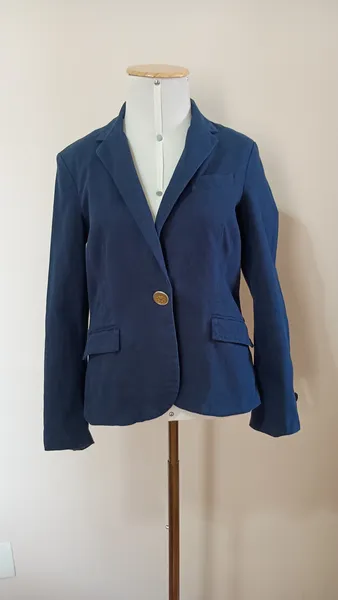 blazer azul marinho folic