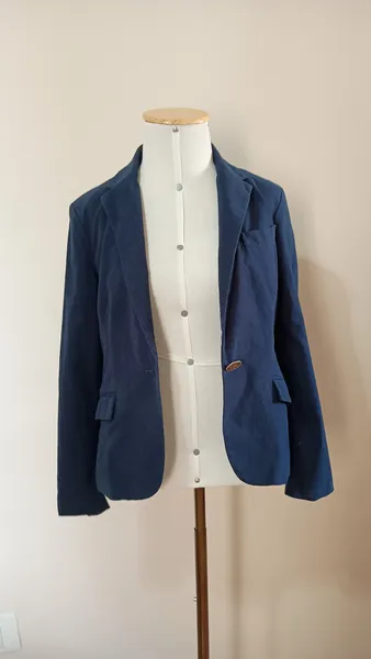 blazer azul marinho folic