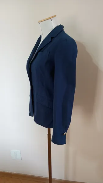 blazer azul marinho folic