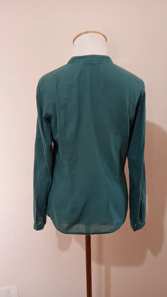 camisa zara de viscose