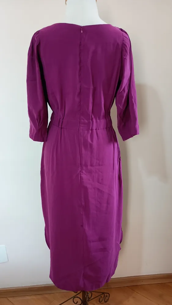 vestido midi ave rara