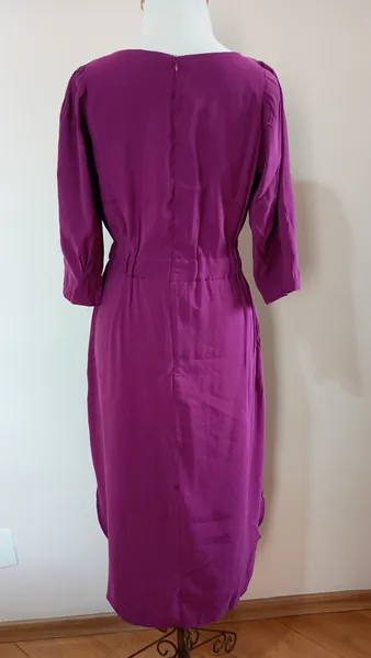 vestido midi ave rara