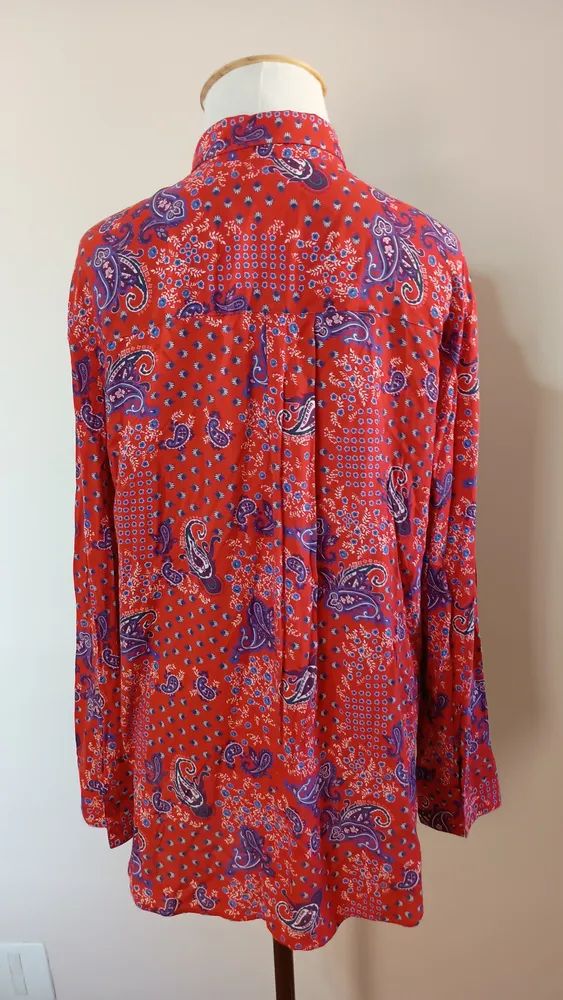camisa em viscose Dudalina