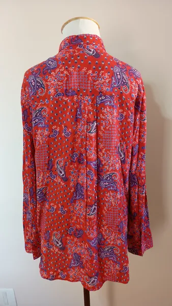 camisa em viscose Dudalina
