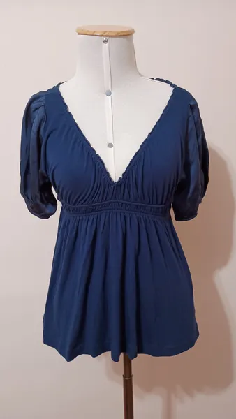 blusa de viscose e seda Forum
