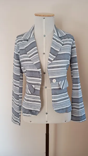 Blazer listrado Collins