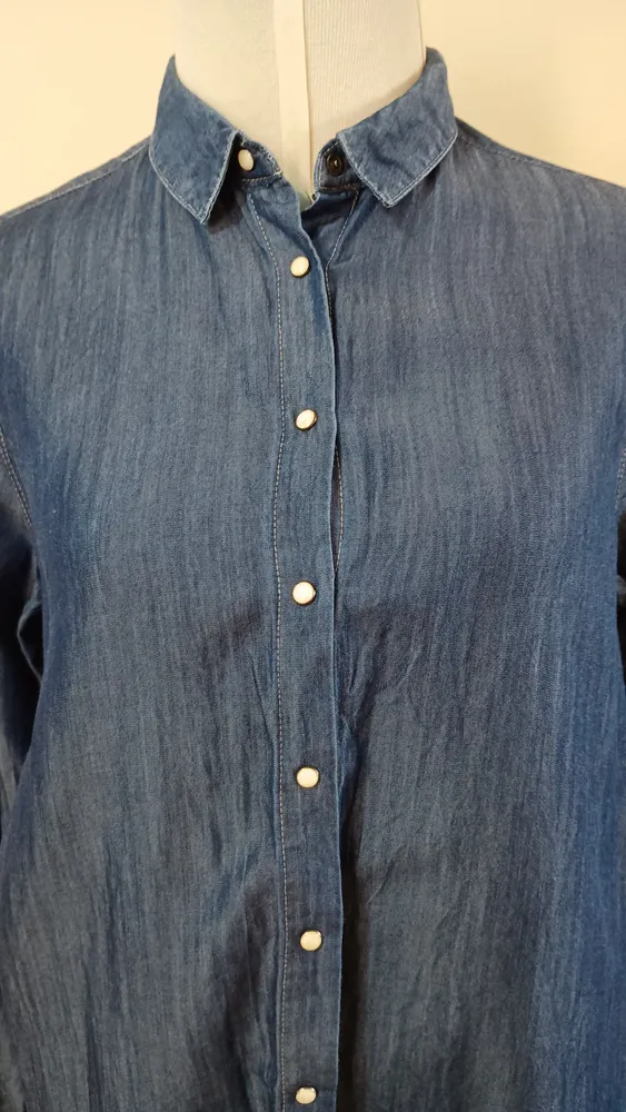 Camisão estilo jeans
