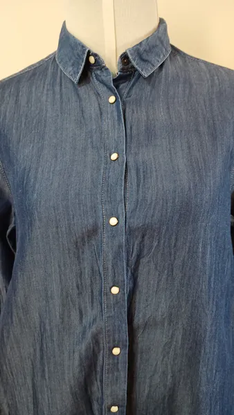 Camisão estilo jeans