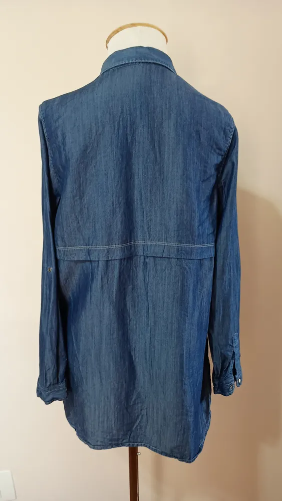 Camisão estilo jeans