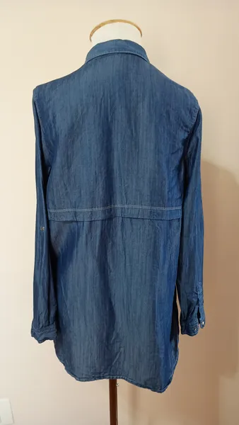 Camisão estilo jeans