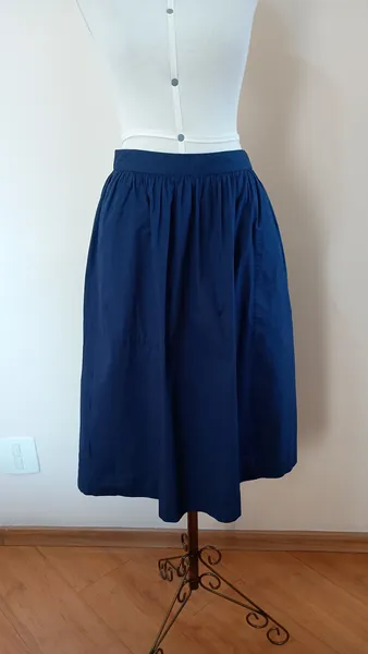 saia godê azul marinho Forever 21
