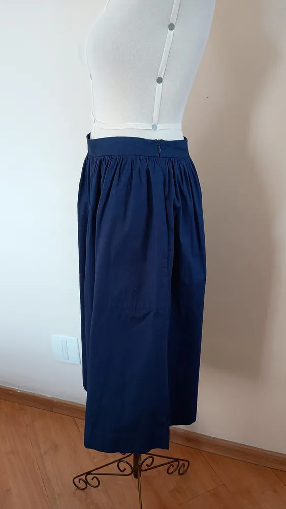 saia godê azul marinho Forever 21