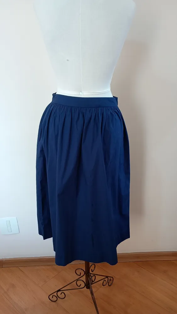 saia godê azul marinho Forever 21